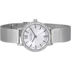 Reloj Mujer Caravelle by Bulova Analógico Cristales Plateado - 43L170