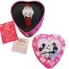 Reloj Mujer Disney Mickey y Minnie Mouse Analógico Vintage Casual Piel