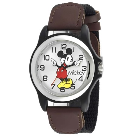 Reloj Mujer Disney Mickey Mouse Analógico Deportivo Negro MCK620