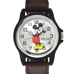 Reloj Mujer Disney Mickey Mouse Analógico Deportivo Negro MCK620