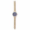Reloj Mujer Disney Edición 100 Años Analógico Cristales Dorado MK48254