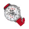 Reloj Mujer Disney Minnie Mouse Edición 100 Años Analógico Rojo E1928