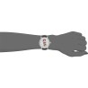 Reloj Mujer Disney Minnie Mouse Analógico Casual Piel  Plata W001878