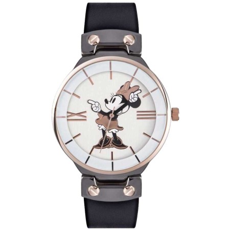 Reloj Mujer Disney Minnie Mouse Analógico Casual Acero Dorado MK1564