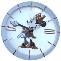 Reloj Mujer Disney Minnie Mouse Analógico Casual Acero Dorado MK1564