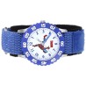 Reloj Infantil Marvel Spiderman Cuarzo Analógico Acero Azul WMA000043
