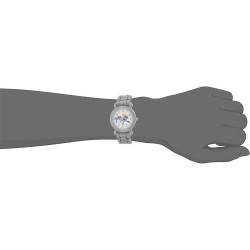 Reloj Infantil Disney Soul Cuarzo Analógico Silicón Gris WDS001048