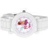 Reloj Infantil Disney Fancy Nancy Cuarzo Analógico Blanco WDS000593