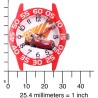 Reloj Infantil Disney Cars Cuarzo Analógico Nylon Rojo WDS000293