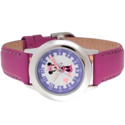 Reloj Infantil Disney Minnie Mouse Cuarzo Analógico Acero WDS000089