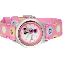 Reloj Infantil Disney Minnie Mouse Cuarzo Analógico Acero WDS000087
