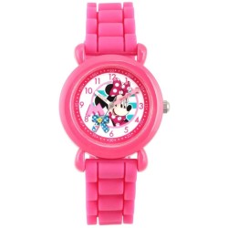 Reloj Infantil Disney Minnie Mouse Cuarzo Analógico Rosa WDS000006