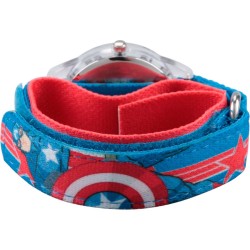 Reloj Infantil Marvel Capitán América Cuarzo Analógico Azul W003222