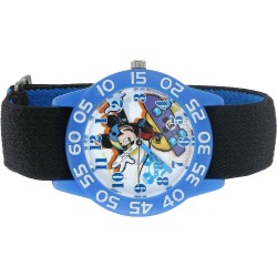 Reloj Infantil Disney Mickey Mouse Cuarzo Analógico Azul W002996