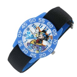 Reloj Infantil Disney Mickey Mouse Cuarzo Analógico Azul W002996