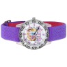 Reloj Infantil Disney Princesas Cuarzo Analógico Ice Morado W002948