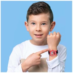 Reloj Infantil Disney Cars Cuarzo Analógico Nylon Rojo W001954