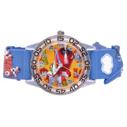 Reloj Infantil Disney Aviones Cuarzo Analógico Ice Azul W001297