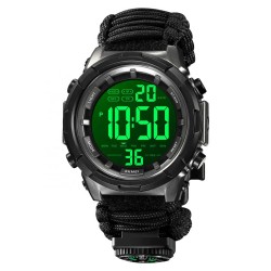 Reloj Hombre SKMEI Reactor Digital Deportivo Militar Negro 1845