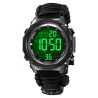 Reloj Hombre SKMEI Reactor Digital Deportivo Militar Negro 1845