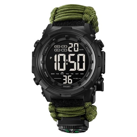 Reloj Hombre SKMEI Reactor Digital Deportivo Militar Verde 1845