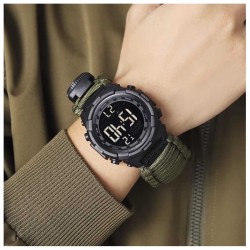 Reloj Hombre SKMEI Reactor Digital Deportivo Militar Verde 1845