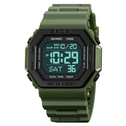 Reloj Hombre SKMEI Sahara Digital Multifunción Retroiluminado 1988