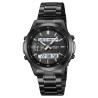 Reloj Hombre Skmei 2284 Dual Elegante Tiempo Mundial LED - Negro