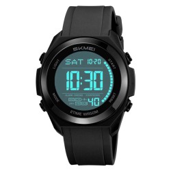Reloj Hombre Skmei Digital Retroiluminado Multifunción Negro B - 2455