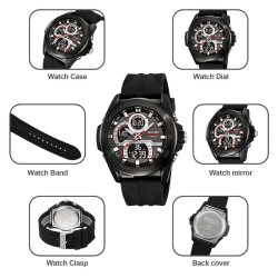 Reloj Hombre Skmei Racing Dual Digital 3 Horarios Multifunción 2486