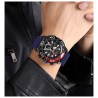 Reloj Hombre Skmei Adventure Analógico  Cronómetro Fecha Azul 9381