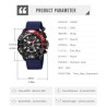 Reloj Hombre Skmei Adventure Analógico  Cronómetro Fecha Azul 9381