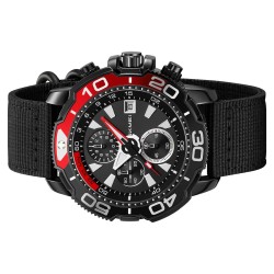 Reloj Hombre Skmei Adventure Analógico  Cronómetro Fecha Negro 9381