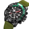 Reloj Hombre Skmei Adventure Analógico  Cronómetro Fecha Verde 9381