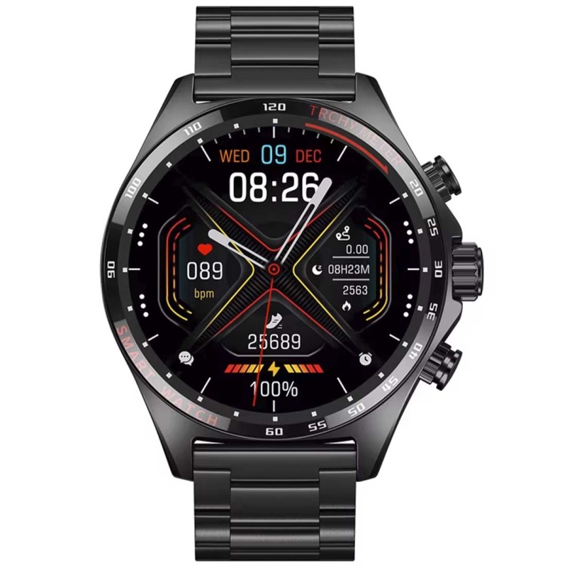 Reloj SmartWatch Skmei S245 Hombre Elegante IP67 Android iOS - Negro