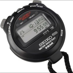 Cronómetro SEIKO S031 Rango 10 Horas 30 Memorias 01/100 Japonés
