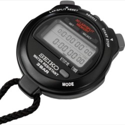 Cronómetro SEIKO S031 Rango 10 Horas 30 Memorias 01/100 Japonés