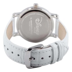 Reloj Mujer Disney Minnie Mouse Analógico Casual Piel Blanco W002759