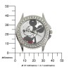 Reloj Mujer Disney Mickey Mouse Analógico Silicona Acero - MK1232