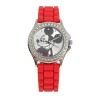 Reloj Mujer Disney Mickey Mouse Analógico Silicona Acero - MK1232