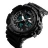 Reloj SKMEI COMBAT 1343 Fechador 3 Horarios Timer Waterproof - Negro