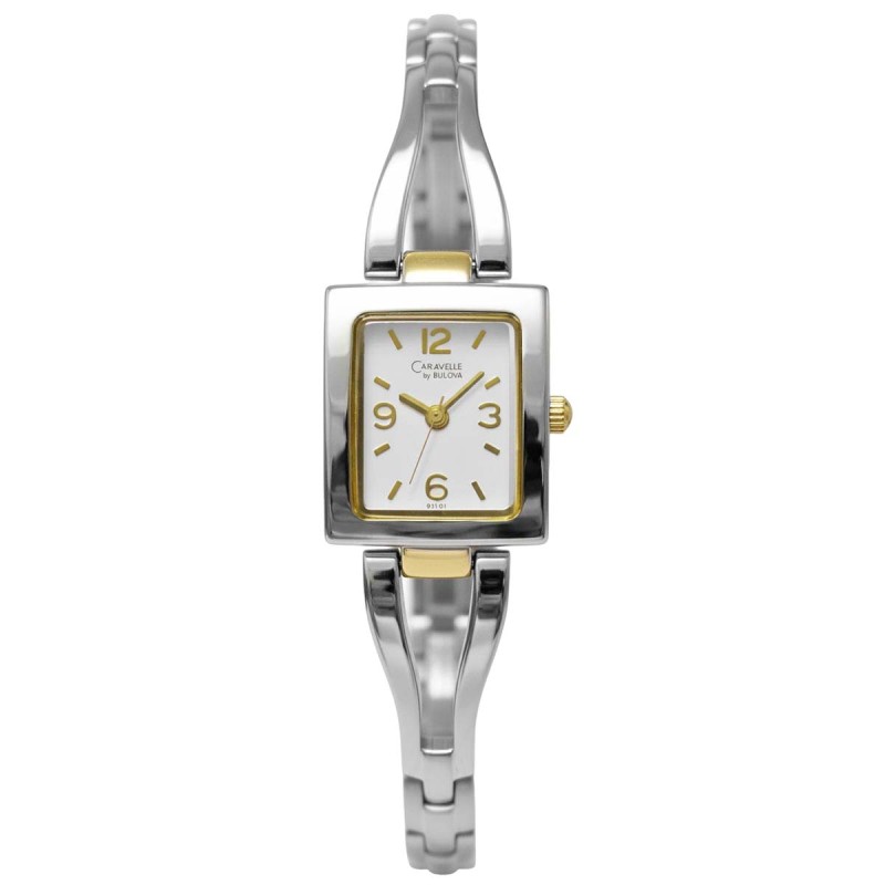 Reloj Mujer CARAVELLE BULOVA Analogico Elegante Acero Bicolor 45L92