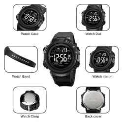 Reloj Skmei Chrono Hombre Digital Deportivo Dual Multifunción 2260