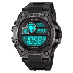 Reloj Skmei Heavy Hombre Digital Deportivo Cronómetro Dual LED 2318
