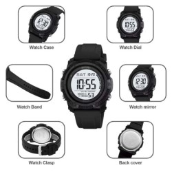 Reloj Skmei Track Hombre Digital Deportivo Retroiluminado LED 2449