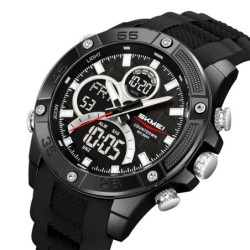 Reloj Skmei Vector Hombre Analógico Digital Alarma Cronometro 2476