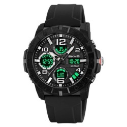 Reloj Skmei Layer Hombre Analógico Digital Luz LED Cronometro 2487