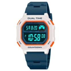 Reloj Skmei Block Hombre Digital Deportivo Alarma Luz Tiempo Dual 2543