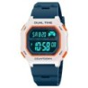 Reloj Skmei Block Hombre Digital Deportivo Alarma Luz Tiempo Dual 2543