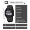 Reloj Skmei Block Hombre Digital Deportivo Alarma Luz Tiempo Dual 2543